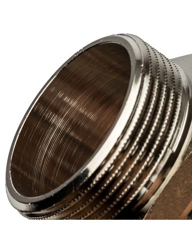 Ниппель никелированный STOUT 1 1/4" НР