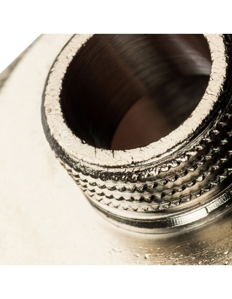 Ниппель переходной никелированный STOUT 1 1/4"х1/2" НР