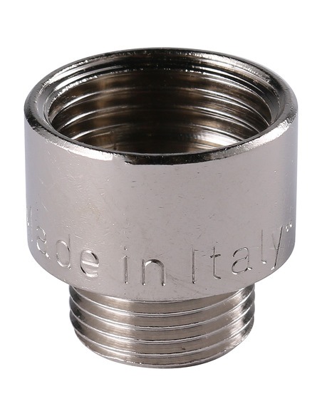 Переходник никелированный STOUT 1/2"х3/8" ВР-НР