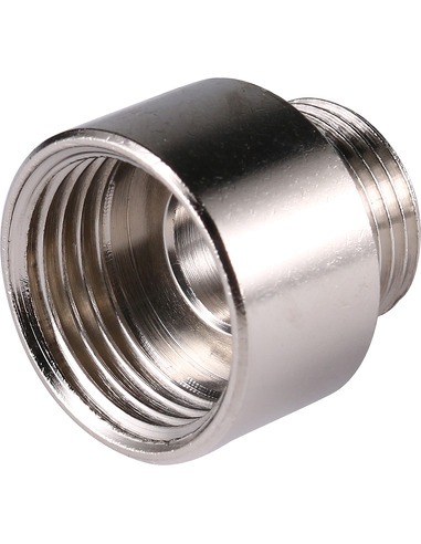 Переходник никелированный STOUT 1/2"х3/8" ВР-НР