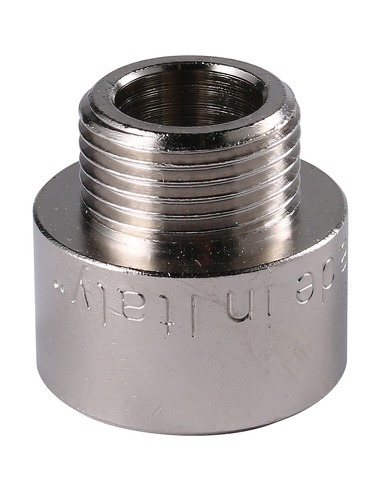Переходник никелированный STOUT 1/2"х3/8" ВР-НР