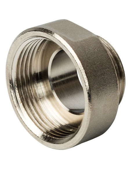 Переходник никелированный STOUT 1 1/4"х1" ВР-НР