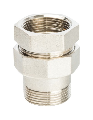 Разъемное соединение "американка" никелированное STOUT 1 1/4" ВР-НР (o-ring)