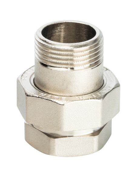 Разъемное соединение "американка" никелированное STOUT 1" ВР-НР (o-ring)