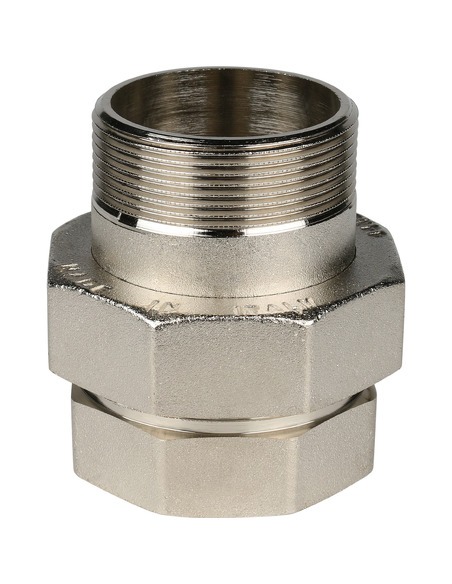 Разъемное соединение "американка" никелированное STOUT 2" ВР-НР (o-ring)