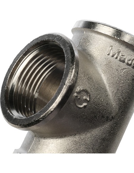 Тройник никелированный STOUT 1" ВР