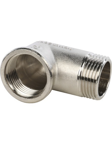 Угольник никелированный STOUT 1" ВР-НР