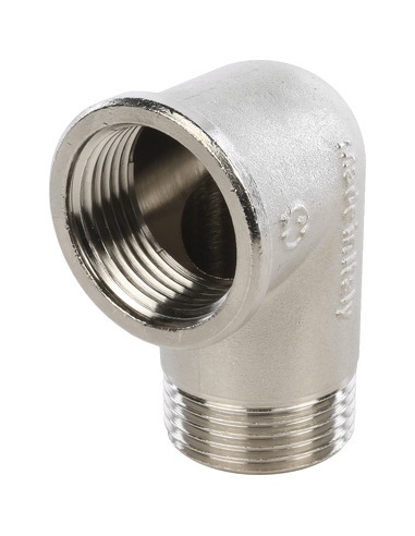 Угольник никелированный STOUT 1" ВР-НР