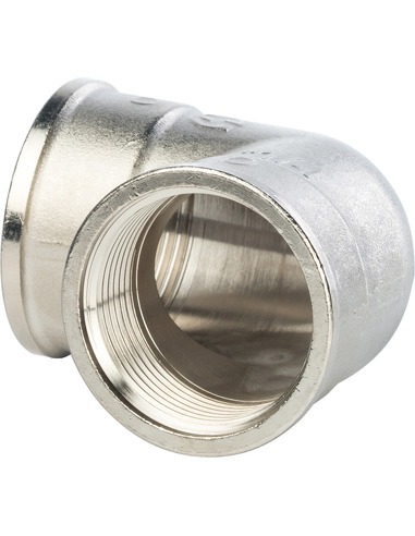 Угольник никелированный STOUT 1 1/4" ВР