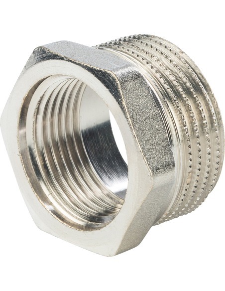 Футорка никелированная STOUT 1"х3/4" НР-ВР