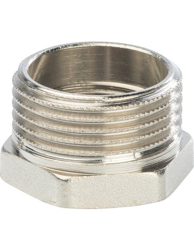 Футорка никелированная STOUT 1"х3/4" НР-ВР