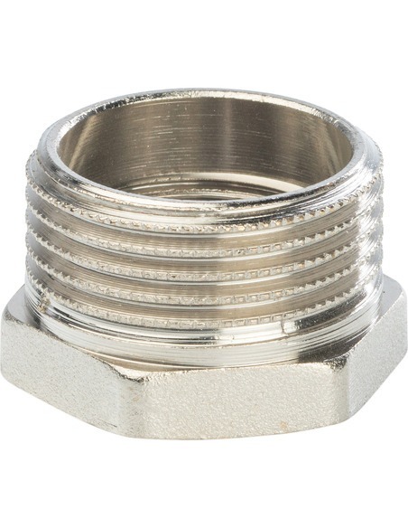 Футорка никелированная STOUT 1"х3/4" НР-ВР