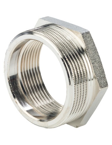 Футорка никелированная STOUT 2"х1 1/2" НР-ВР