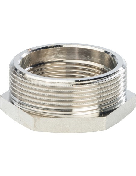 Футорка никелированная STOUT 2"х1 1/2" НР-ВР