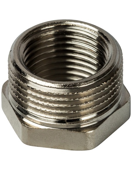 Футорка никелированная STOUT 3/4"х1/2" НР-ВР