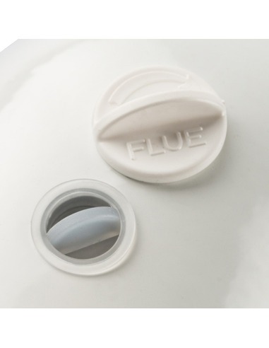 Адаптер котла STOUT Ø60/100 - 90° подключение через фланец конденсац.