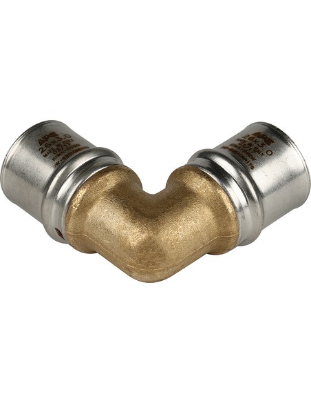 Угольник STOUT 26х90° для металлопластиковых труб пресс