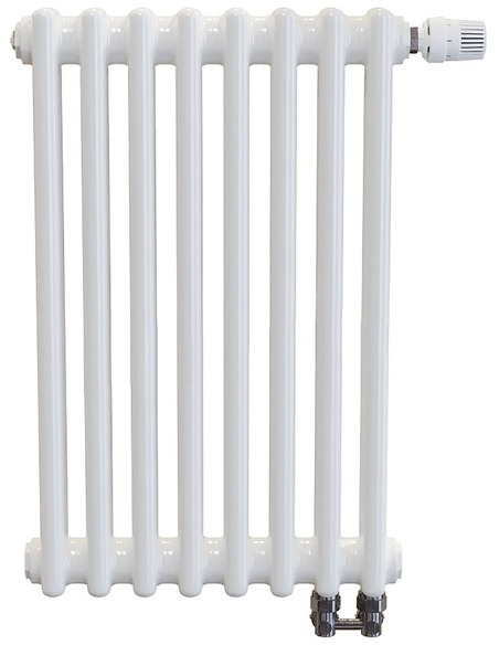 Радиатор трубчатый Zehnder Charleston 2056/08 V001/V002 1/2" RAL9016 (кроншт. в компл.)