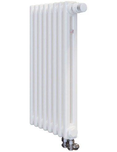 Радиатор трубчатый Zehnder Charleston 2056/08 V001/V002 1/2" RAL9016 (кроншт. в компл.)