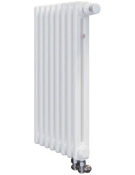 Радиатор трубчатый Zehnder Charleston 2056/08 V001/V002 1/2" RAL9016 (кроншт. в компл.)