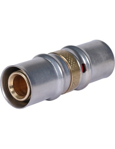 Муфта STOUT 20х20 для металлопластиковых труб пресс