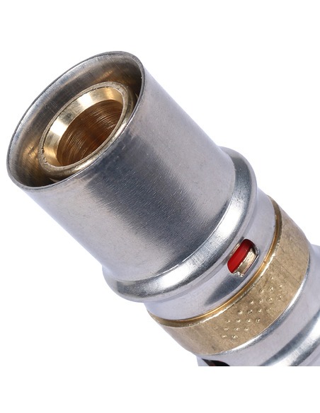 Муфта STOUT 20х20 для металлопластиковых труб пресс