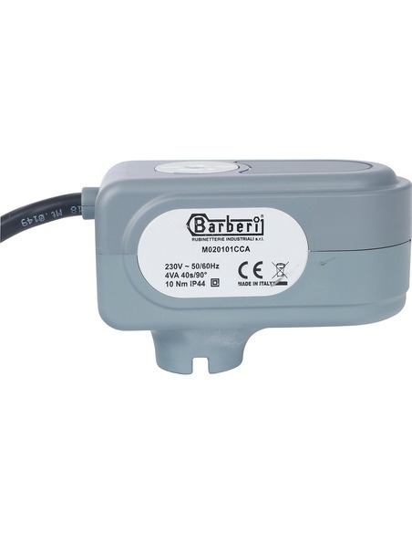 Сервопривод STOUT для шаровых зональных клапанов, ход 90°, 40 сек., 230V, 5 полюсов