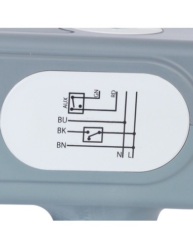 Сервопривод STOUT для шаровых зональных клапанов, ход 90°, 40 сек., 230V, 5 полюсов