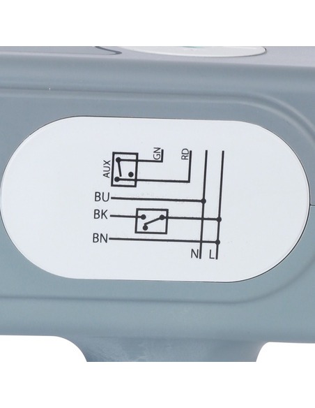 Сервопривод STOUT для шаровых зональных клапанов, ход 90°, 40 сек., 230V, 5 полюсов