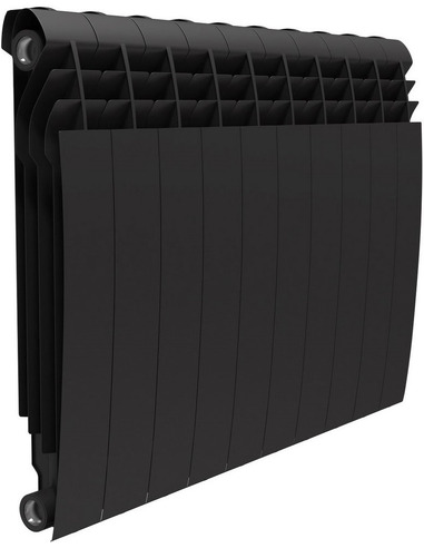 Биметаллический радиатор Royal Thermo BiLiner Noir Sable VDR 500 х10