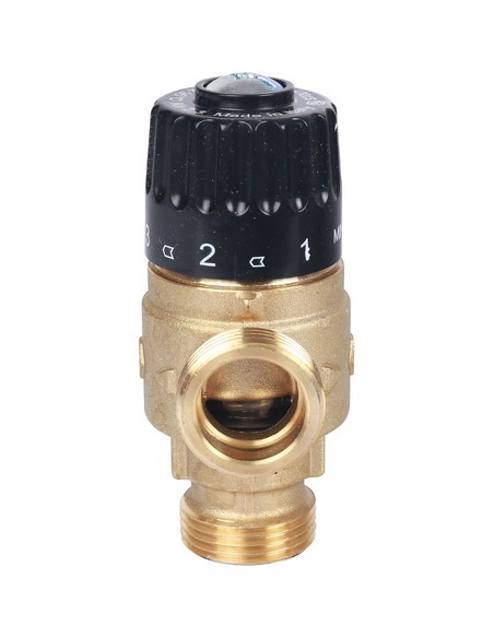 Термостатический смесительный клапан STOUT 30-65°C, 3/4" НР, Kvs 2,3