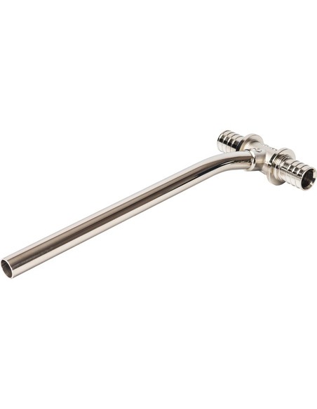 Трубка для подключения радиатора Т-образная STOUT 25/15/25 для труб из сшитого полиэтилена