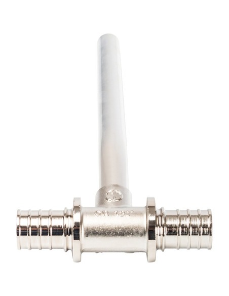 Трубка для подключения радиатора Т-образная STOUT 25/15/25 для труб из сшитого полиэтилена