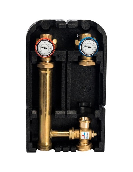 Насосная группа STOUT для твердотопливных котлов 1" без насоса