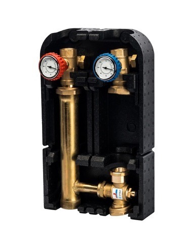 Насосная группа STOUT для твердотопливных котлов 1" без насоса