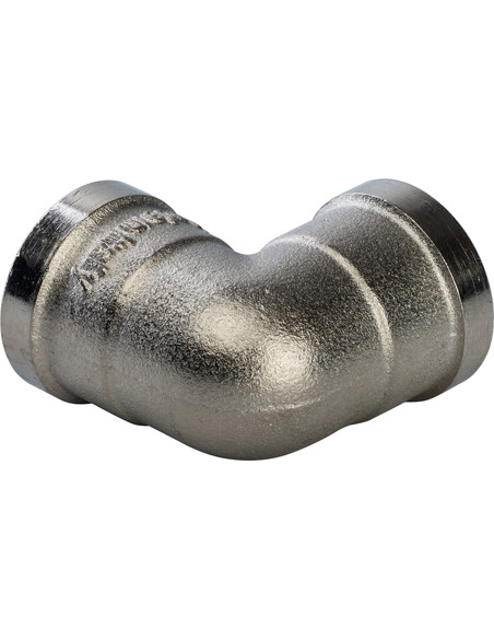 Угольник никелированный STOUT 3/8" ВР