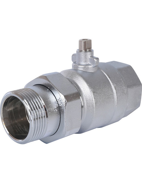 Кран шаровой STOUT 2-ходовой зональный 1 1/4" со сгоном