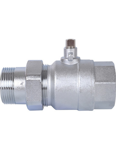 Кран шаровой STOUT 2-ходовой зональный 1 1/4" со сгоном