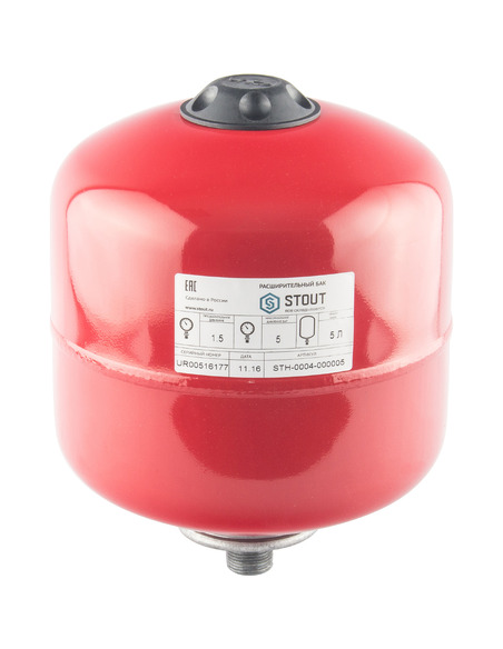 Расширительный бак STOUT STH 5, 5 бар Расширительный бак STOUT STH 5, 5 бар