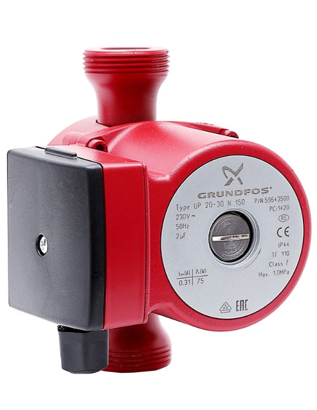 Насос циркуляционный Grundfos UP 20-30 N Насос циркуляционный Grundfos UP 20-30 N