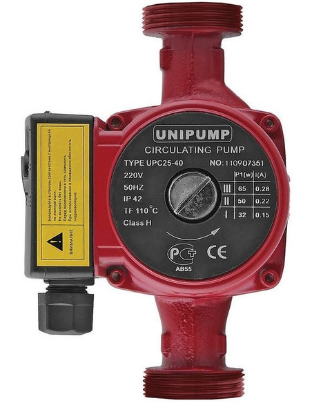 Насос циркуляционный UNIPUMP UPC 25-80 180