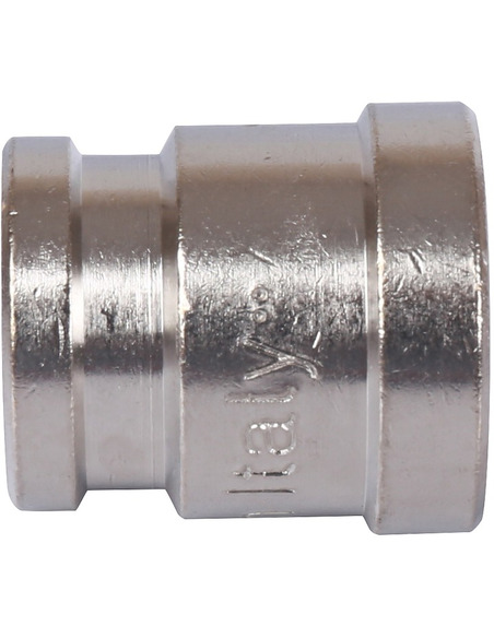 Муфта переходная никелированная STOUT 3/8"х1/4" ВР