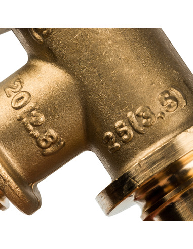 Тройник переходной STOUT 25x20x25 для труб из сшитого полиэтилена