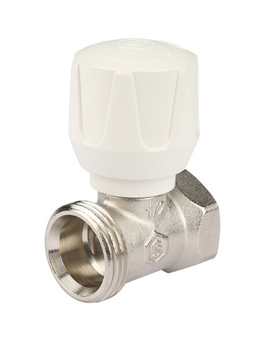 Клапан ручной терморегулирующий STOUT 1/2" прямой