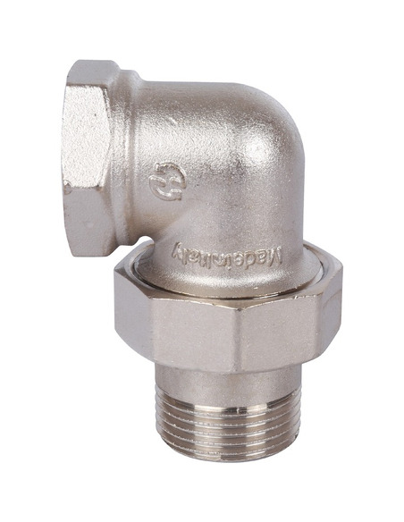 Разъемное соединение "американка" никелированное STOUT 1" ВР-НР угловое (o-ring) Разъемное соединение "американка" никелированное STOUT 1" ВР-НР угловое (o-ring)