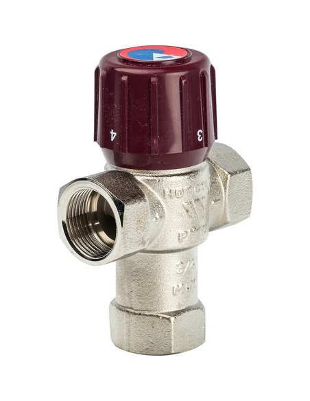 Термостатический смесительный клапан Watts AM62C AQUAMIX 42-60°C, 3/4" ВР, Kvs 1,9