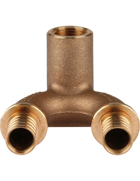 Угольник настенный проходной РЕХАУ RAUTITAN RX 16х1/2"х16 ВР длинный