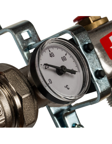 Коллектор STOUT из нержавеющей стали в сборе без расходомеров 3 вых.