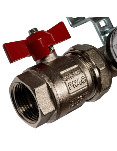 Коллектор STOUT из нержавеющей стали в сборе без расходомеров 3 вых.