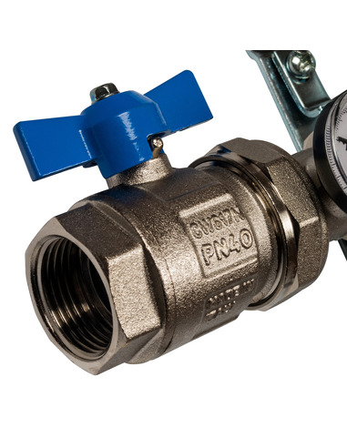 Коллектор STOUT из нержавеющей стали в сборе без расходомеров 3 вых.